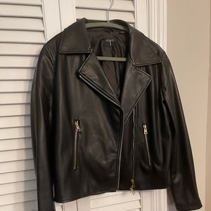 Tahari Faux Leather Jacket - Sz 8